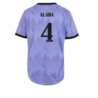 Fotbalové Dres Real Madrid David Alaba #4 Dámské Venkovní 2022-23 Krátký Rukáv